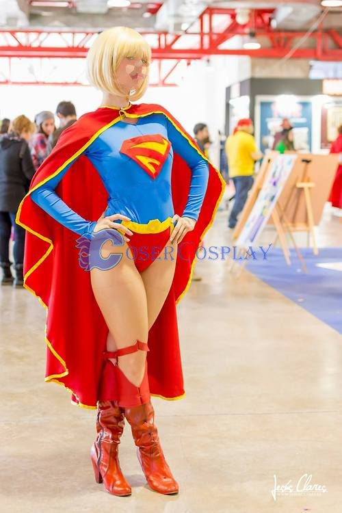 Cute Supergirl Sexy Halloween Costumes For Women